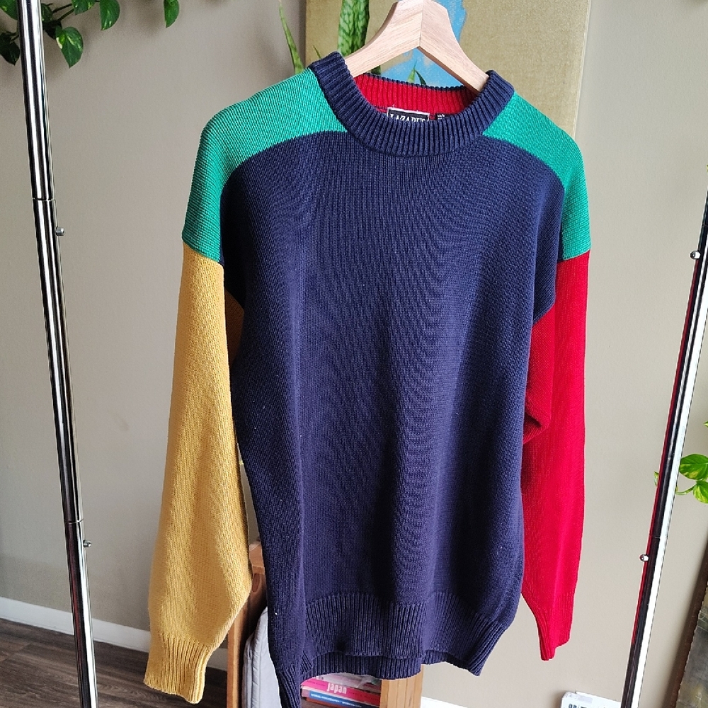 Colorblock Sweater for Men